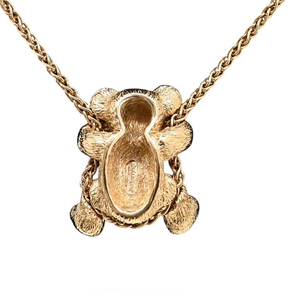 BURBERRY RARE 50th Anniversary Limited Edition Thomas Teddy Bear Necklace - Picture 4 of 4